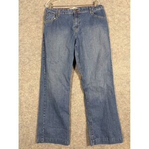 Levi Strauss Signature Stretch Mid Rise Bootcut Jeans Womens 10 Medium Blue Wash